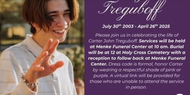 Carter Treguboff Obituary – Cause of Death Suncity, Arizona: In loving memory of Carter Treguboff
